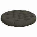 Hængestolspude VIANEN 100% polyester Antracit Ø 80 x 12 cm
