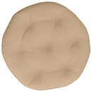 Hængestolspude VIANEN 100% polyester Sandfarvet Ø 60 x 10 cm