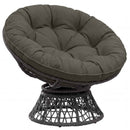 Hængestolspude VIANEN 100% polyester Antracit Ø 60 x 10 cm