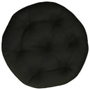 Hængestolspude VIANEN 100% polyester Sort Ø 50 x 10 cm