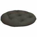 Hængestolspude VIANEN 100% polyester Antracit Ø 50 x 10 cm