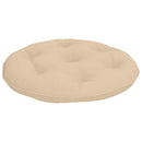 Hængestolspude VIANEN 100% polyester Cremefarvet Ø 50 x 10 cm