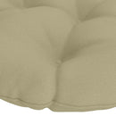 Hængestolspude VIANEN 100% polyester Lys grøn Ø 45 x 10 cm
