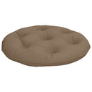 Hængestolspude VIANEN 100% polyester Gråbrun Ø 45 x 10 cm