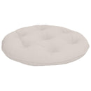 Hængestolspude VIANEN 100% polyester Hvid Ø 45 x 10 cm