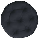 Hængestolspude VIANEN 100% polyester Mørk blå Ø 45 x 10 cm