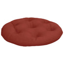 Hængestolspude VIANEN 100% polyester Rød Ø 45 x 10 cm