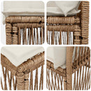 Havesofa Sæt 7 stk. 7-Antal sæder Beige polyrattan