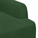 Lænestol med knap tufting Jungle Grøn 116 x 67 x 81 cm