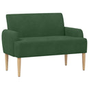 Lænestol med knap tufting Jungle Grøn 116 x 67 x 81 cm