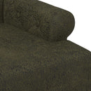 Lænestol med knap tufting Army Grøn 120 x 65 x 78 cm