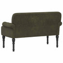 Lænestol med knap tufting Army Grøn 120 x 65 x 78 cm