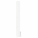 CD Skab 2 stk. Hvid 33 x 23,5 x 175 cm Konstrueret træ