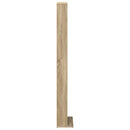 CD Skab Sonoma-eg 33 x 23,5 x 175 cm Konstrueret træ