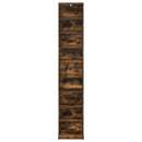 CD Skab Røget eg 33 x 23,5 x 175 cm Konstrueret træ