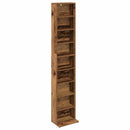 CD Skab Gammelt træ 33 x 23,5 x 175 cm Konstrueret træ