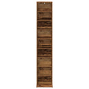 CD Skab Gammelt træ 33 x 23,5 x 175 cm Konstrueret træ