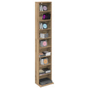 CD Skab Artisan-eg 33 x 23,5 x 175 cm Konstrueret træ