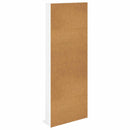 CD Skab Hvid 65 x 23,5 x 175 cm Konstrueret træ