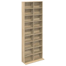CD Skab Sonoma-eg 65 x 23,5 x 175 cm Konstrueret træ
