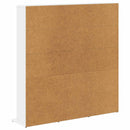 CD Skab Hvid 96 x 23,5 x 97,5 cm Konstrueret træ