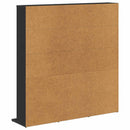 CD Skab Sort eg 96 x 23,5 x 97,5 cm Konstrueret træ