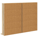 CD Skab 2 stk. Sonoma-eg 65 x 23,5 x 97,5 cm Konstrueret træ