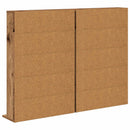CD Skab 2 stk. Gammelt træ 65 x 23,5 x 97,5 cm Konstrueret træ