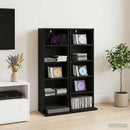 CD Skab 2 stk. Sort eg 33 x 23,5 x 97,5 cm Konstrueret træ
