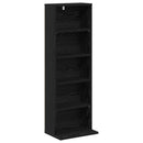 CD Skab 2 stk. Sort eg 33 x 23,5 x 97,5 cm Konstrueret træ