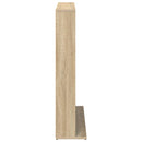 CD Skab Sonoma-eg 33 x 23,5 x 97,5 cm Konstrueret træ