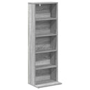 CD Skab Grå Sonoma 33 x 23,5 x 97,5 cm Konstrueret træ
