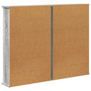 CD Skab 2 stk. Grå Sonoma 60 x 17 x 92 cm Konstrueret træ