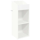 Pladeskab Hvid 36 x 36 x 95,5 cm Konstrueret træ