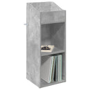 Pladeskab Betongrå 36 x 36 x 95,5 cm Konstrueret træ