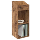 Pladeskab Egetræ 36 x 36 x 95,5 cm Konstrueret træ