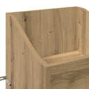 Pladeskab Artisan-eg 36 x 36 x 95,5 cm Konstrueret træ