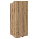 Pladeskab Artisan-eg 36 x 36 x 95,5 cm Konstrueret træ