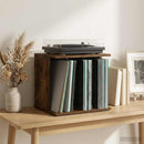 Opbevaring af vinylplader Røget eg 42 x 33 x 36 cm