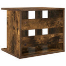 Opbevaring af vinylplader Røget eg 42 x 33 x 36 cm