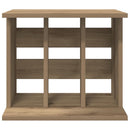 Opbevaring af vinylplader Artisan-eg 42 x 33 x 36 cm