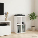 Pladeskab Hvid 44,5 x 36,5 x 74,5 cm Konstrueret træ