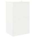 Pladeskab Hvid 44,5 x 36,5 x 74,5 cm Konstrueret træ