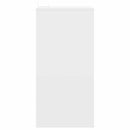 Pladeskab Hvid 44,5 x 36,5 x 74,5 cm Konstrueret træ