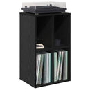 Pladeskab Sort eg 44,5 x 36,5 x 74,5 cm Konstrueret træ