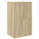 Pladeskab Sonoma-eg 44,5 x 36,5 x 74,5 cm Konstrueret træ