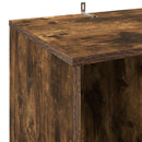 Pladeskab Røget eg 44,5 x 36,5 x 74,5 cm Konstrueret træ