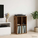 Pladeskab Egetræ 44,5 x 36,5 x 74,5 cm Konstrueret træ