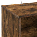 Pladespiller Stativ Røget eg 47 x 39,5 x 74,5 cm