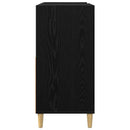 Pladespillerstand Sort eg 82 x 39,5 x 82,5 cm Konstrueret træ